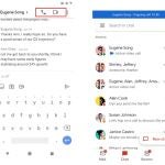 Nueva función de Google que permite realizar llamadas y videollamadas sin salir de Gmail.