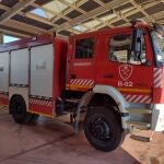 Camión del Consorcio Provincial de Bomberos de Málaga