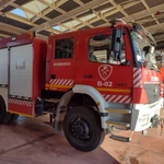 Camión del Consorcio Provincial de Bomberos de Málaga