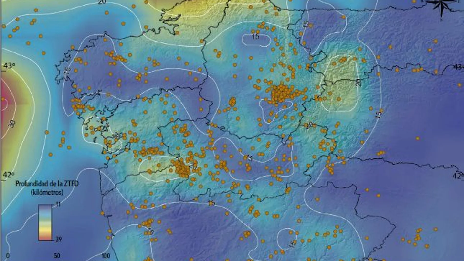 El profesor de la ULE, Javier Fernández-Lozano, analiza un nuevo modelo para explicar los cambios en la profundidad a la que se producen los movimientos sísmicos y el origen de algunos yacimientos minerales