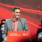 El secretario general del PSOE y presidente del Gobierno, Pedro Sánchez