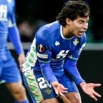 Diego Lainez con el Betis.