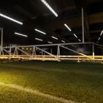 Invernadero subterráneo en el Nuevo Bernabéu