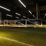 Invernadero subterráneo en el Nuevo Bernabéu