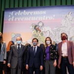 Martínez-Almeida, en un acto celebrado a principios de mes en el que coincidió con Marta Higueras