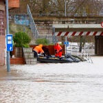 Inundaciones en Miranda de Ebro