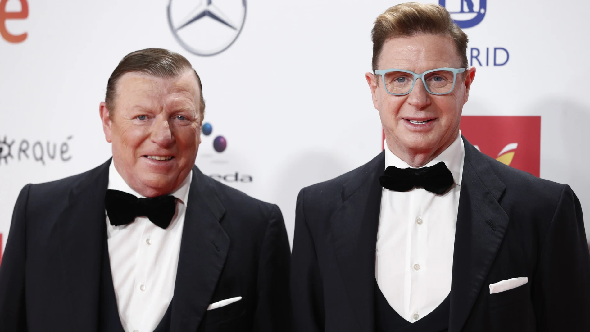 Los Morancos César y Jorge Cadaval en los 'Premios Forqué'