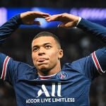 Kylian Mbappé, delantero del París Saint-Germain.
