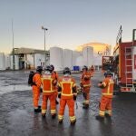 Bomberos del Consorcio actúan en el polígono tras la fuga