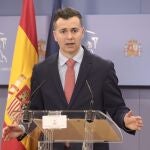 El portavoz del Grupo Parlamentario Socialista en el Congreso de los Diputados, Héctor Gómez