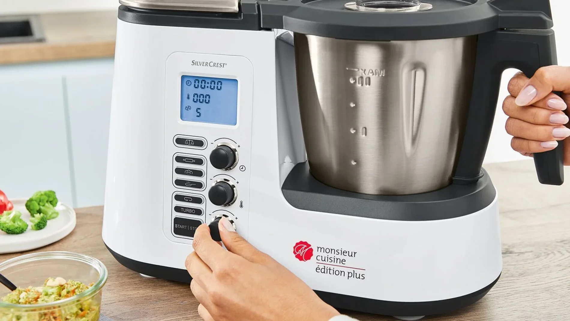 Robot de cocina de la gama Monsieur Cousine Connect, de la marca SilverCrest (Lidl) | Fuente: Lidl