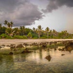 Fotografía de una de las playas de Nauru