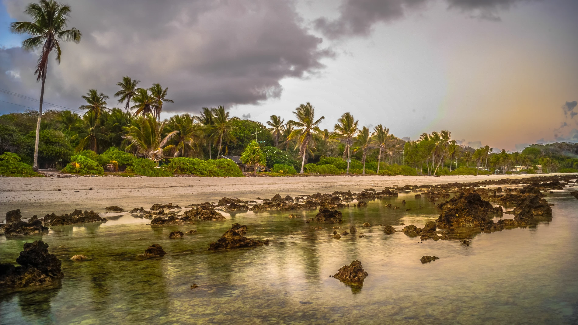 Fotografía de una de las playas de Nauru