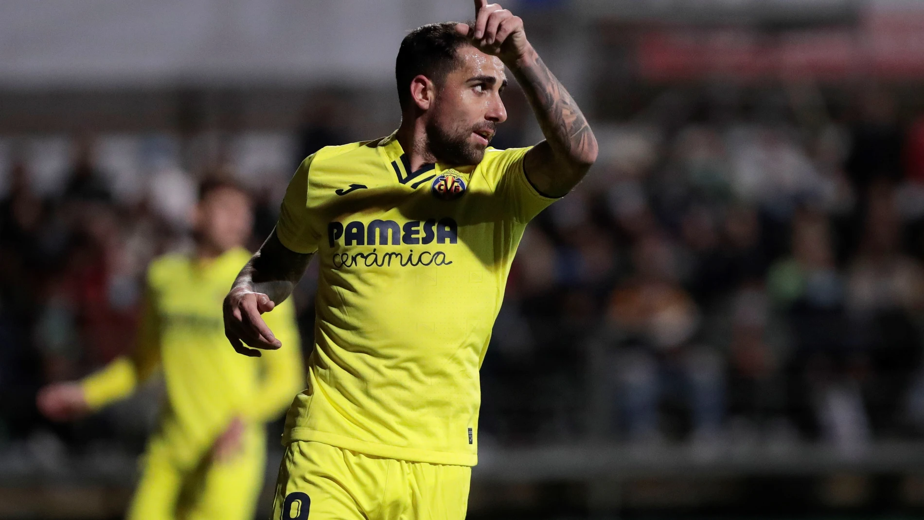 El delantero del Villarreal Paco Alcácer. EFE/Román Ríos