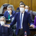 El presidente de la Junta, Juanma Moreno. Joaquín Corchero / Europa Press