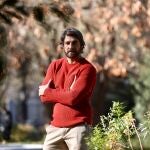 Félix Gómez, actor, en el Jardín Botánico de Madrid ￼