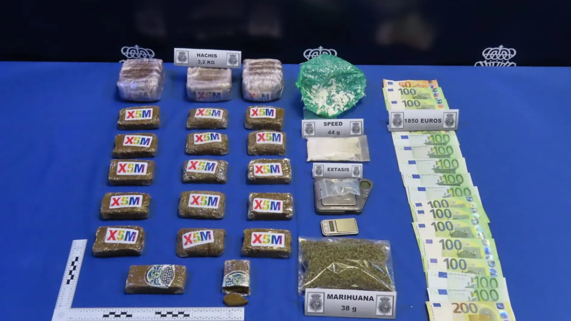 La Policía Nacional, detiene a una persona en Valladolid por el menudeo de drogas