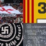 Símbolos prohibidos en el fútbol