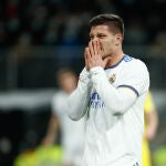 Luka Jovic con el Real Madrid.