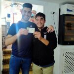 El Gordo viajó hasta Estepa desde Gran Canaria