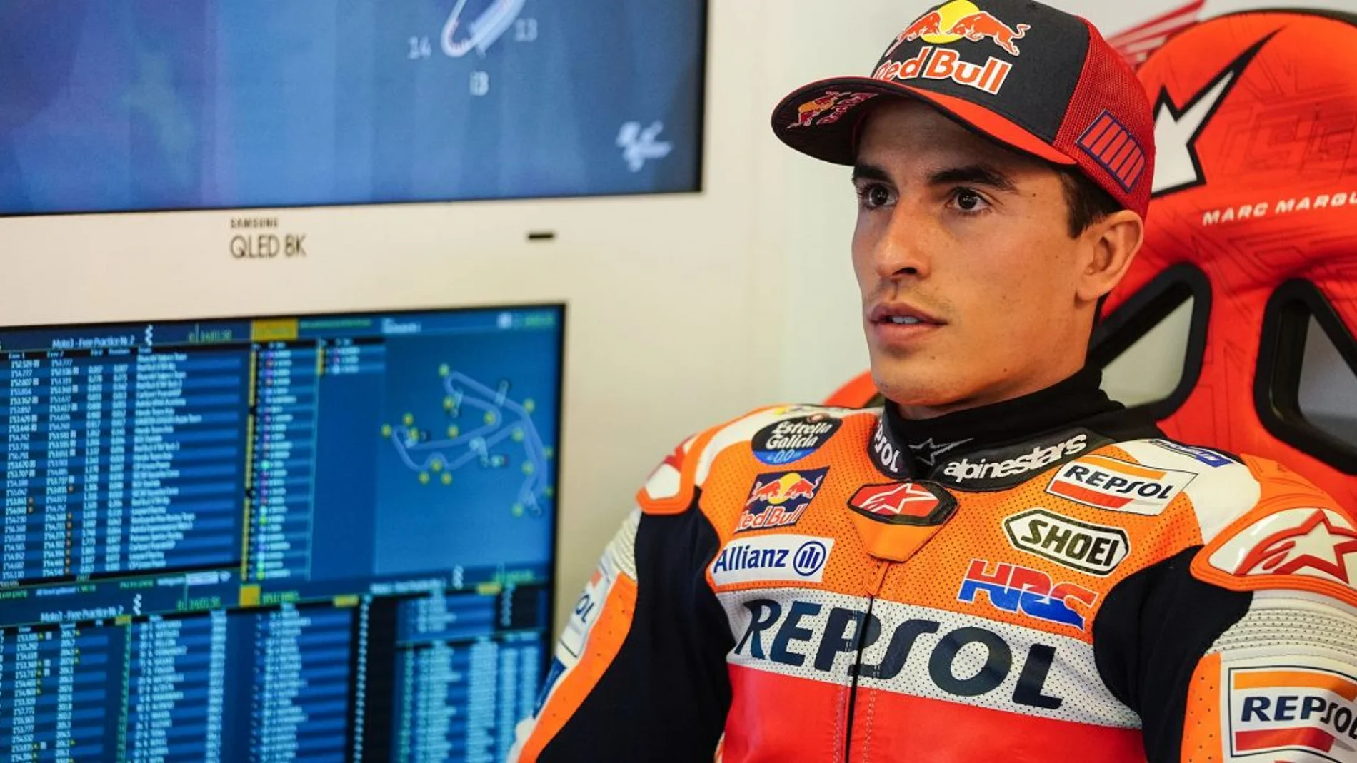 Marc Márquez sigue recuperándose de su problema de visión
