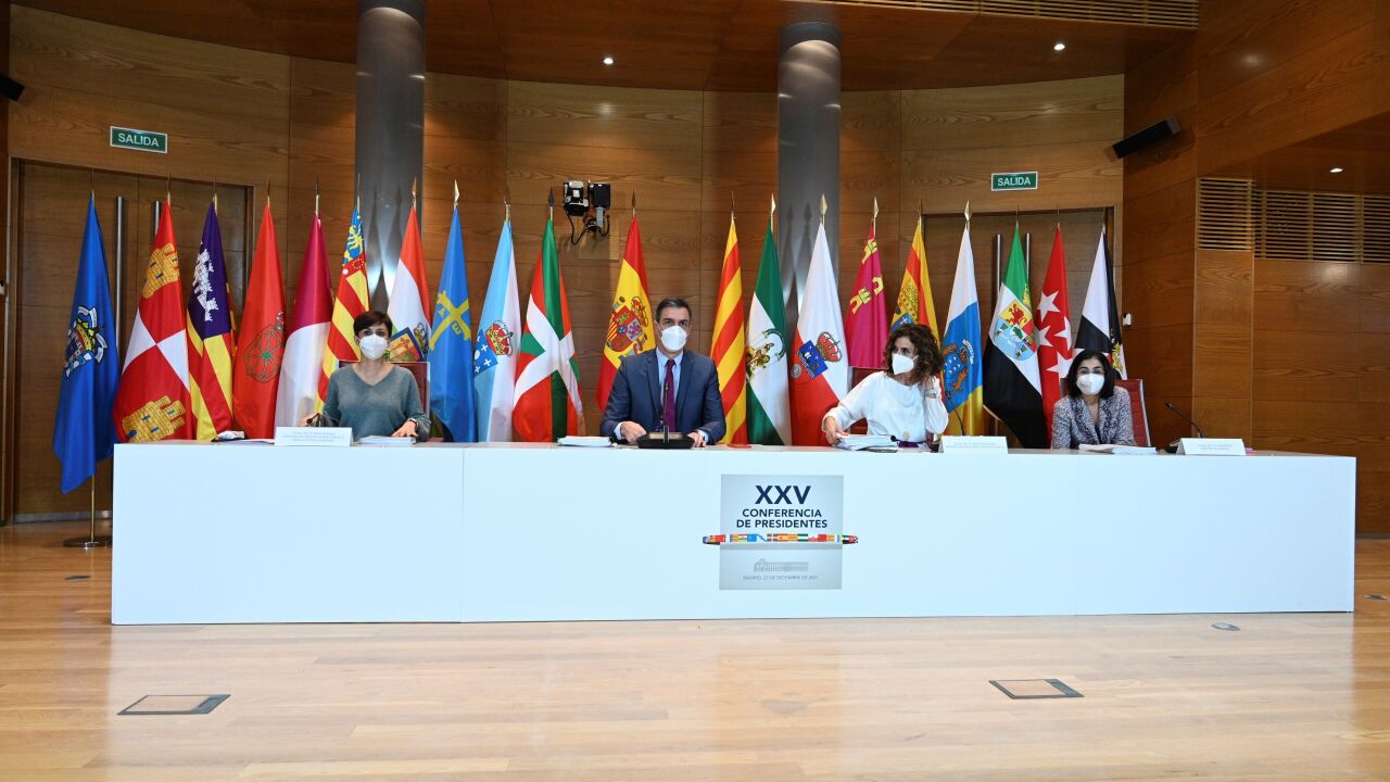 Pedro Sánchez comparece en rueda de prensa tras la Conferencia de ...
