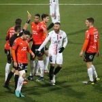 Sergio Ramos fue expulsado contra el Lorient.