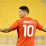 James Rodríguez con el Al Rayyan.
