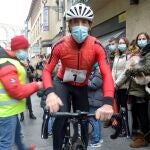 El exciclista Pedro Delgado participa en la 86ª edición de la tradicional Carrera del Pavo en Segovia este sábado
