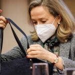 La vicepresidenta primera y ministra de Economía, Nadia Calviño