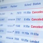 Vuelos cancelados en el aeropuerto de Los Ángeles