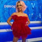 Cristina Pedroche con peluca rosa.