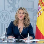 La vicepresidenta segunda y ministra de Trabajo y Economía Social, Yolanda Díaz