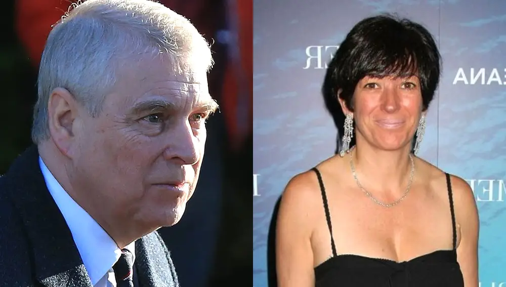 Ghislaine Maxwell y el Príncipe Andrés