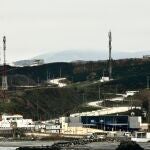 Frontera en Castillejos (Marruecos) donde han desplegado un operativo para evitar un nuevo intento de entrada a Ceuta
