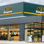 Exterior de un supermercado Bonpreu