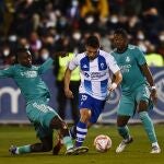 Camavinga, Dani Vega y Alaba en el Alcoyano-Real Madrid de la Copa del Rey