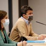 El presidente del Partido Popular de la Comunitat Valenciana, Carlos Mazón, preside la reunión del comité de dirección del partido para abordar los retos y las iniciativas de 2022.