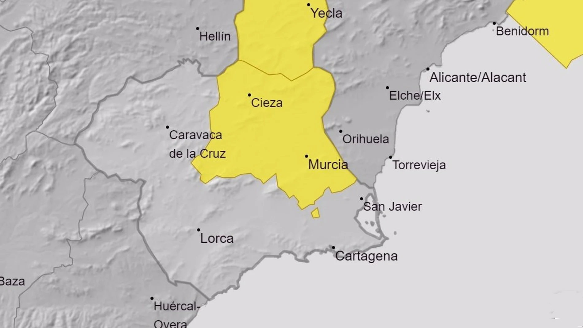 Mapa de Alerta Meteorológica