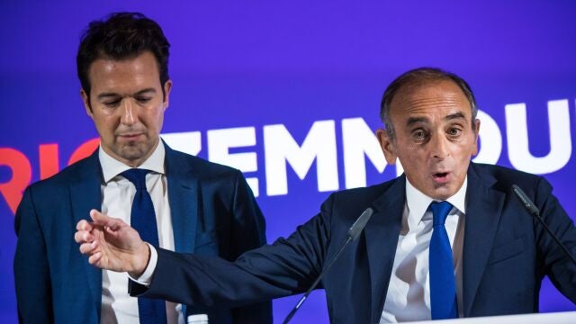 El candidato francés Eric Zemmour