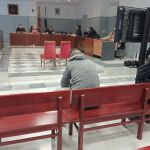 El acusado de agredir sexualmente e intentar matar a una agente de la Guardia Civil antes del inicio del juicio. EUROPA PRESS