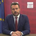 El presidente de la CNMV, Rodrigo Buenaventura, durante su intervención en el Spain Investors Day 2022