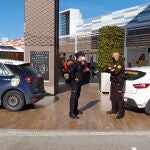 Patrulla de la Policía Nacional en Jerez. POLICÍA NACIONAL