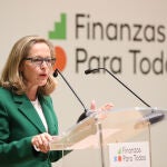 La vicepresidenta primera y ministra de Asuntos Económicos y Transformación Digital, Nadia Calviño