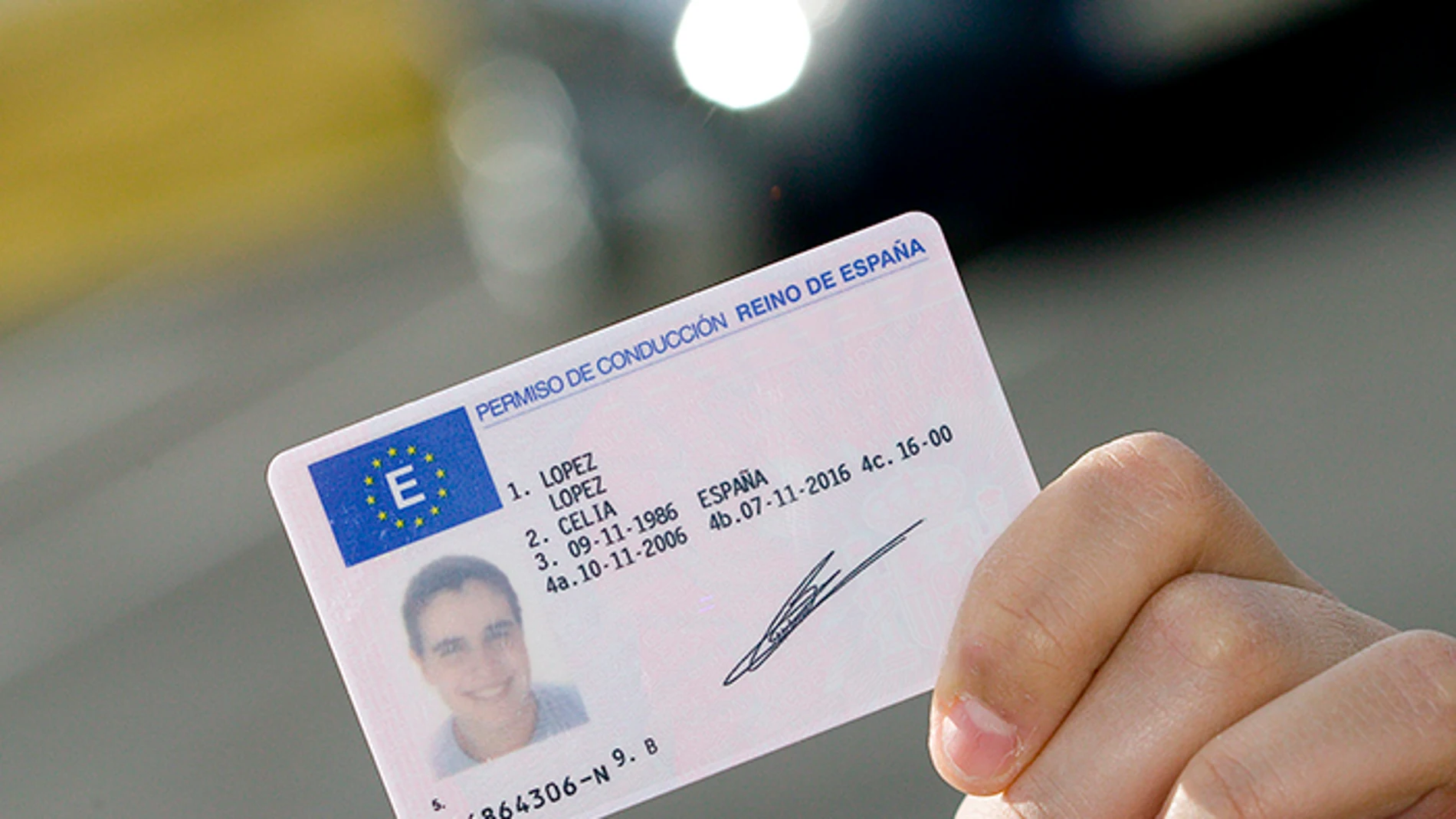 Permiso de conducir español