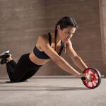 Rodillo de abdominales barato para hacer fitness