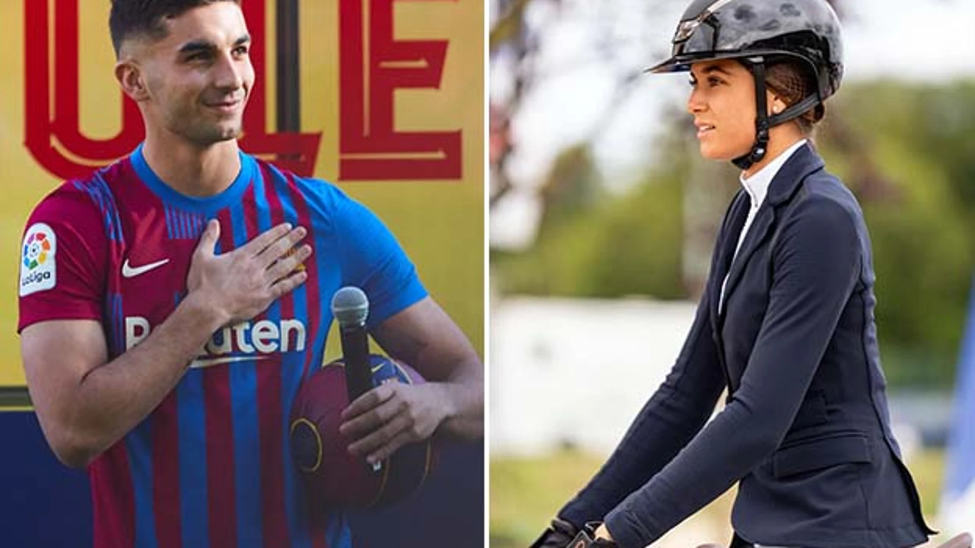 Ferran Torres y Sira Martínez.