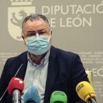 El presidente de la Diputación de León, Eduardo Morán