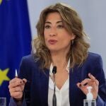 La ministra de Transportes, Movilidad y Agenda Urbana, Raquel Sánchez