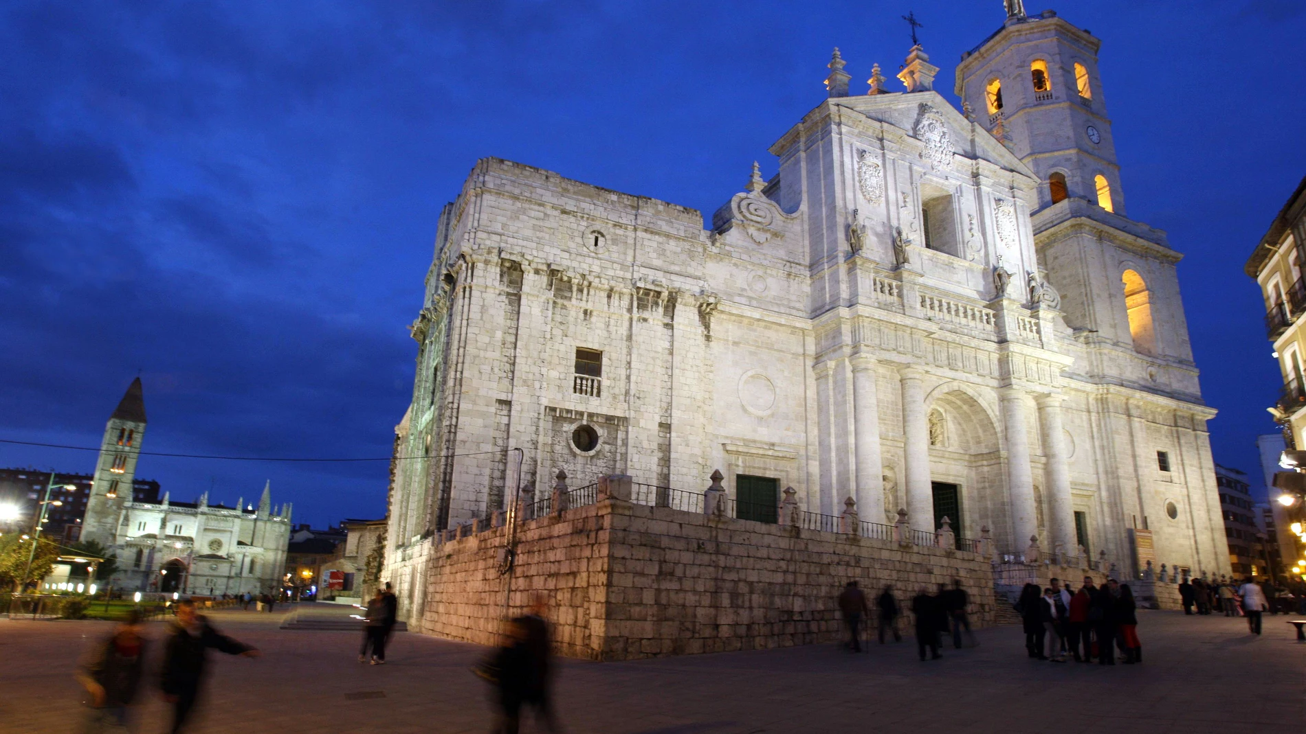 Vista de la Catedral de Valladolid